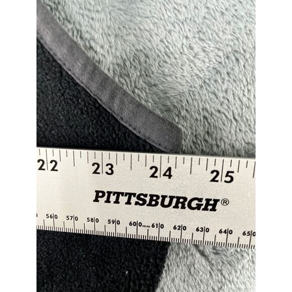 Nevada Gray Fleece Full Zip Vest XL Mens Orange Lined Sleeveless - Picture 11 of 13